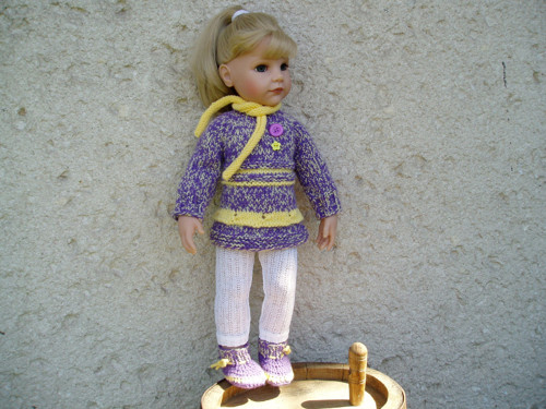 Souprava (pletená) pro Hannah — foto 6