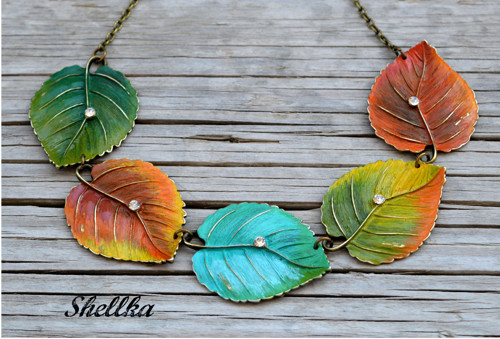 Náhrdelník ,,LEAVES,, na přání — foto 2