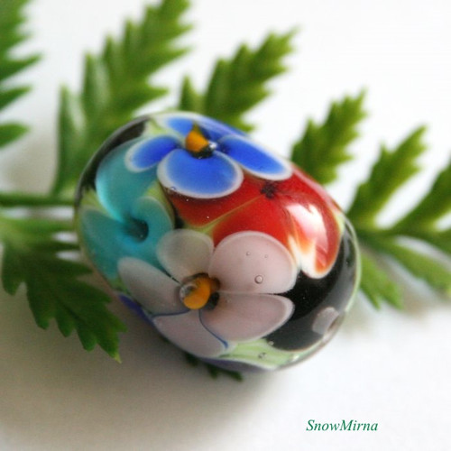 Autorská vinutka - Mixed flower — foto 2