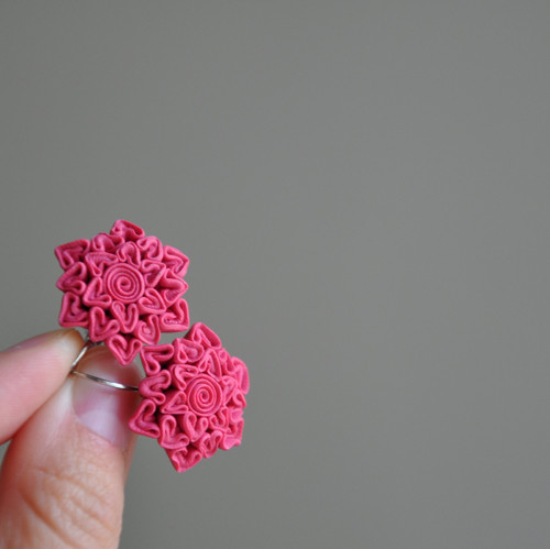 Skládanka Rosa - jištěné háčky — foto 2