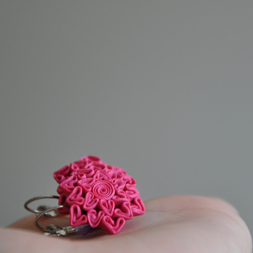 Skládanka Rosa - jištěné háčky — foto 3