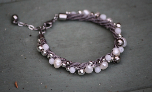 Náramek Pearls & Rope — foto 4