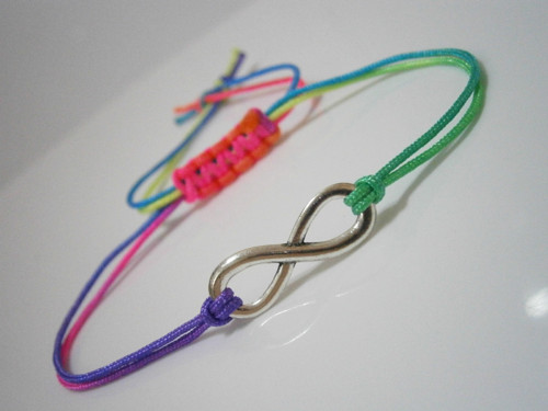 Infinity - neonový náramek (Unisex) — foto 3