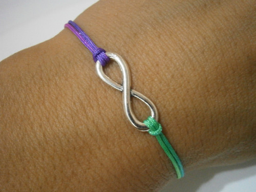Infinity - neonový náramek (Unisex) — foto 4
