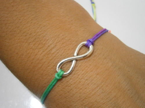 Infinity - neonový náramek (Unisex) — foto 5