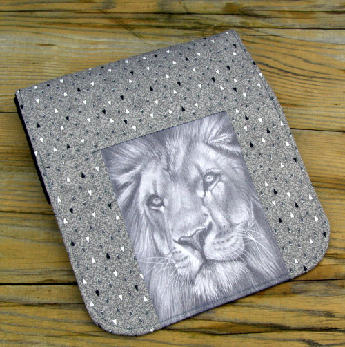 "Panthera leo" - peněženka *19x10* — foto 2
