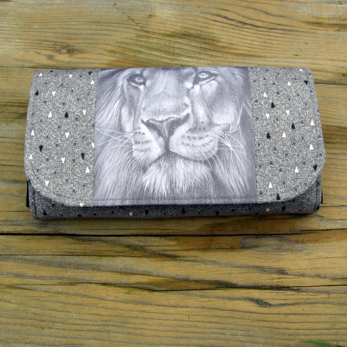"Panthera leo" - peněženka *19x10* — foto 4