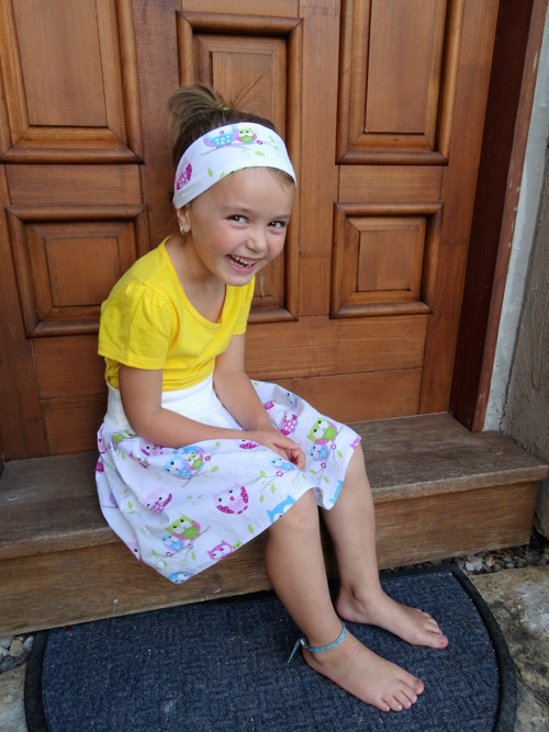Dětská sukně + čelenka — foto 2