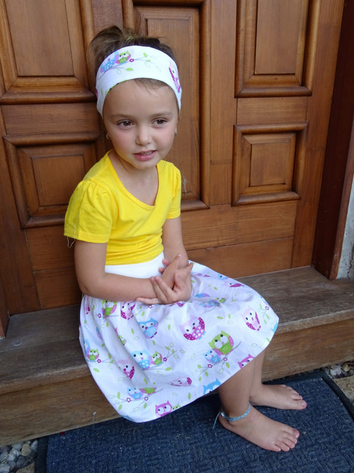 Dětská sukně + čelenka — foto 3