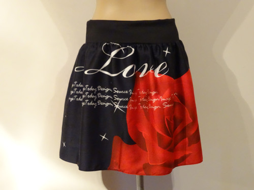 Love - romantická sukně — foto 2