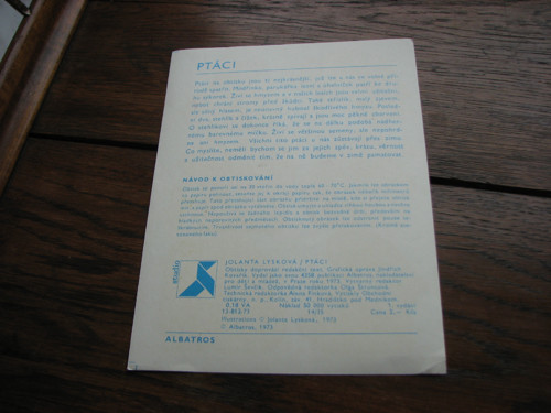 Ptáci...staré obtisky — foto 3