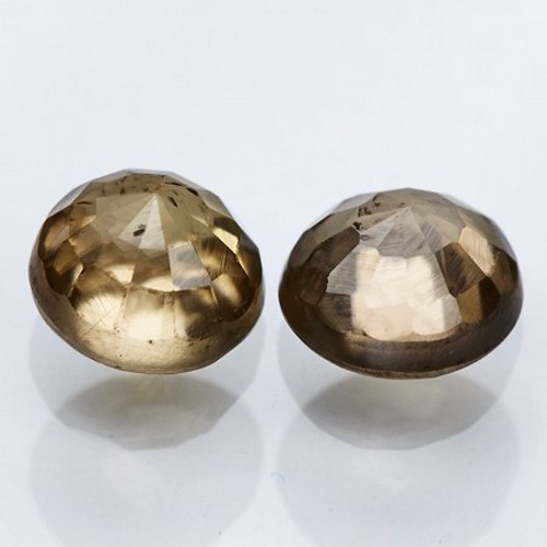 Zirkon - HEZKÝ TŘPYT pár 1,05ct — foto 3