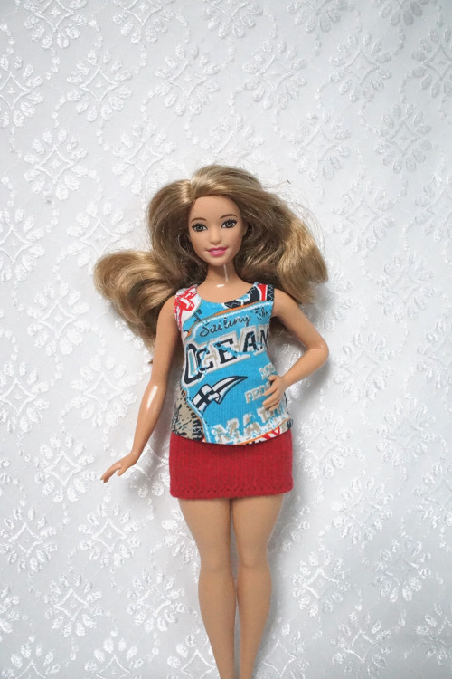Sukně mini pro Barbie 2016 - baculku — foto 2