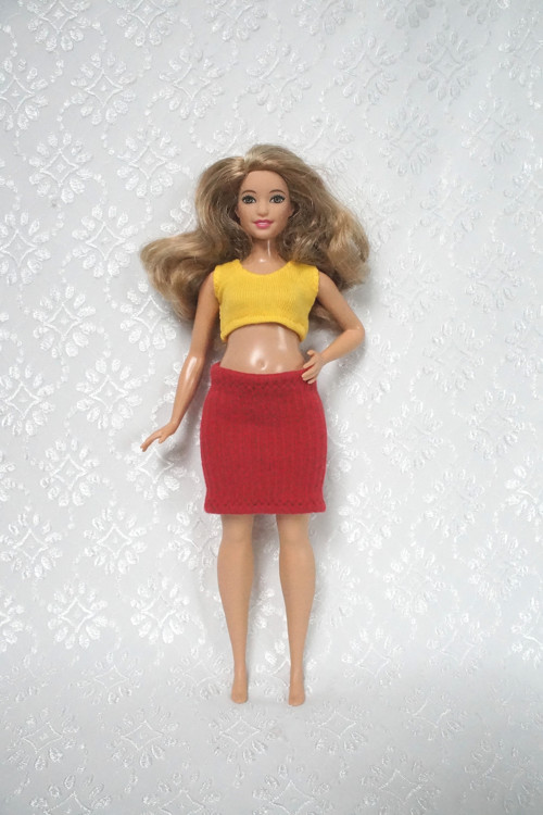 Sukně - delší pro Barbie 2016 - baculku — foto 2