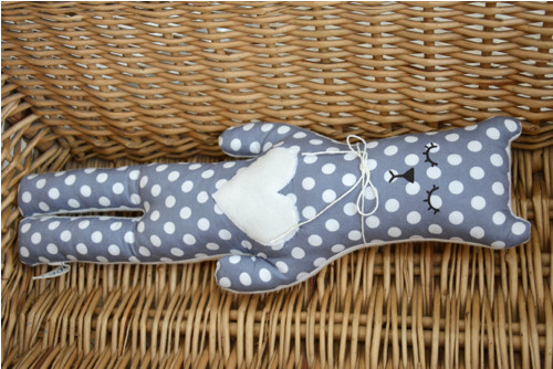 Bubu Bear grey, white dots — foto 4