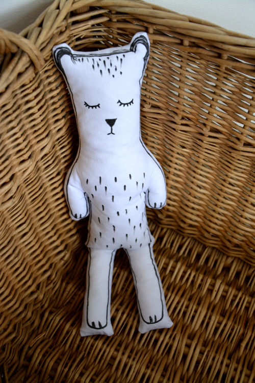Bubu Bear white,outline — foto 2