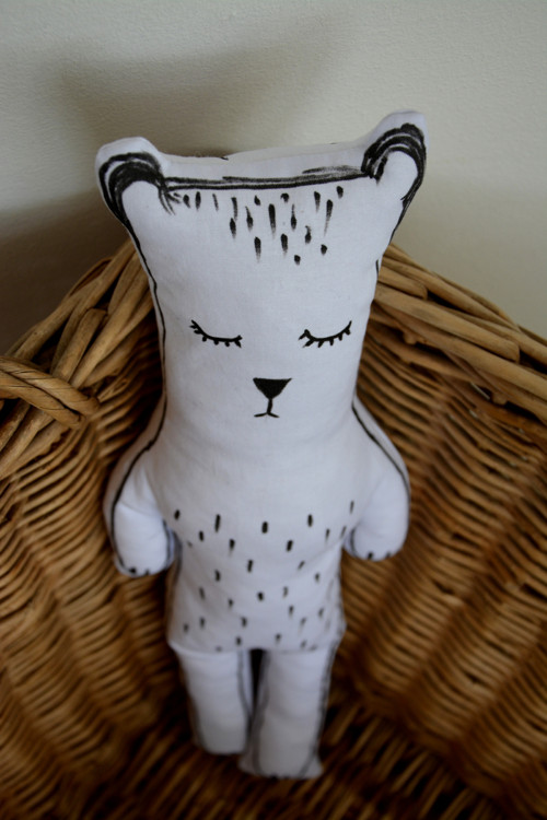 Bubu Bear white,outline — foto 3