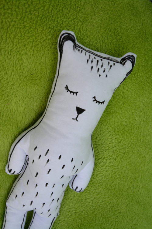 Bubu Bear white,outline — foto 5