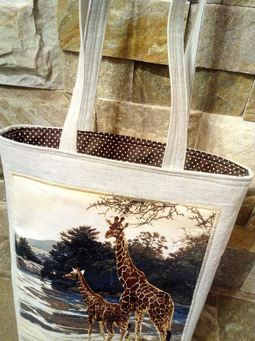 Taška SAFARI ŽIRAFY.-) — foto 3