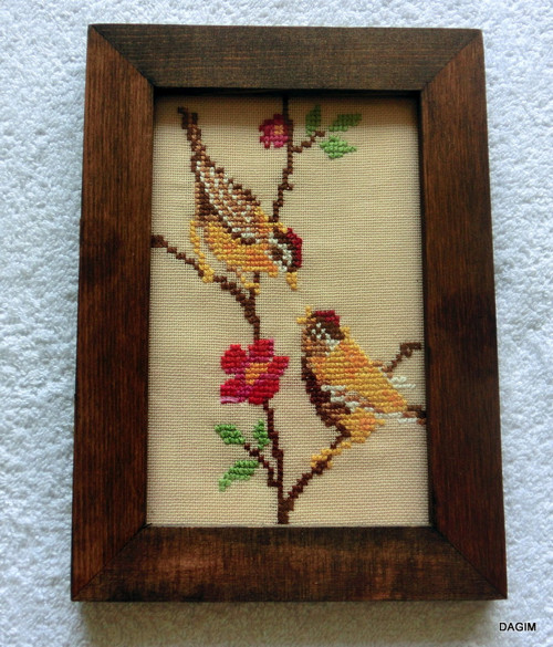 Vyšívané obrázky - ptáčci — foto 2