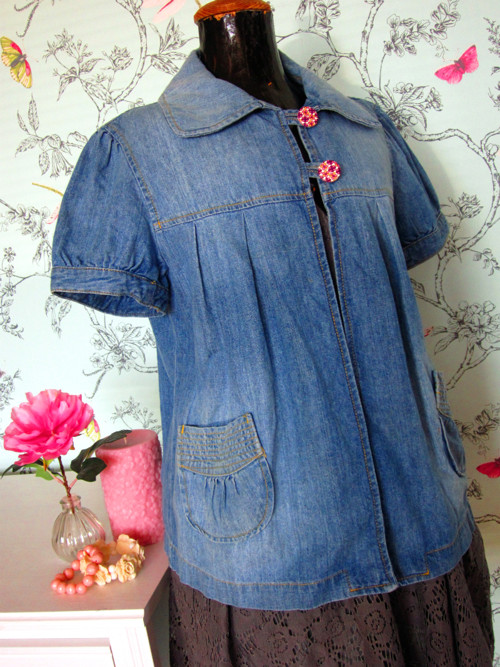Sáčko jeans ala šedesátky — foto 2