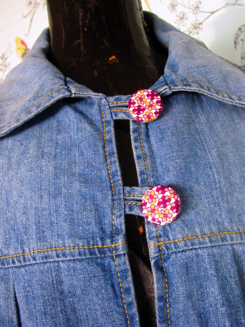 Sáčko jeans ala šedesátky — foto 3