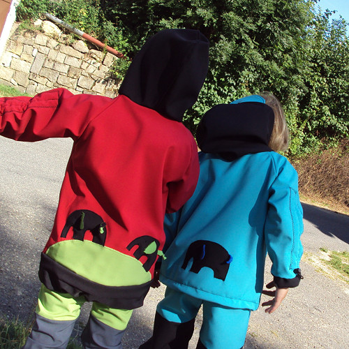Rostoucí softshell. bundička 1-3 NA PŘÁNÍ — foto 3