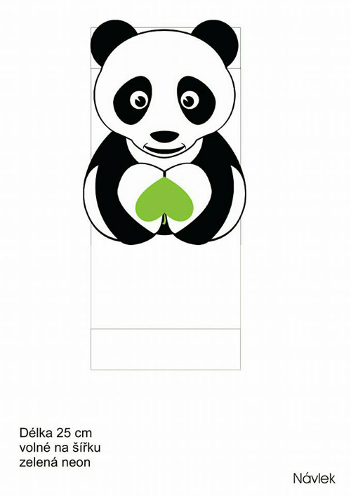 Batolenky 2: návleky panda — foto 2