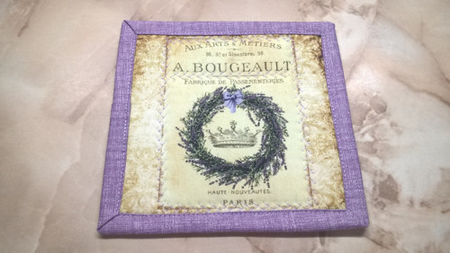 Podkafíčka 4ks sada Lavender — foto 5