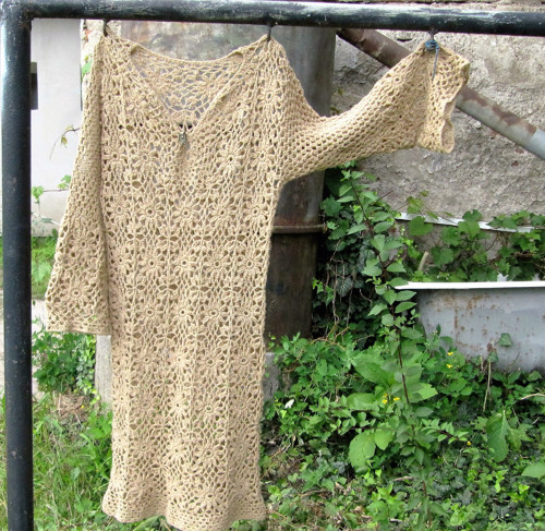 Háčkované kytičkové teplé — foto 3