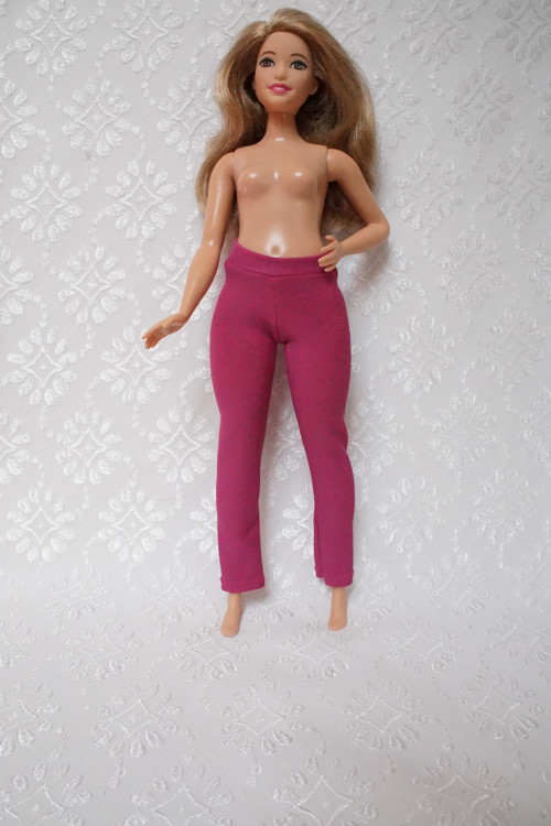 Kalhoty pro Barbie 2016 - curvy - baculku — foto 2