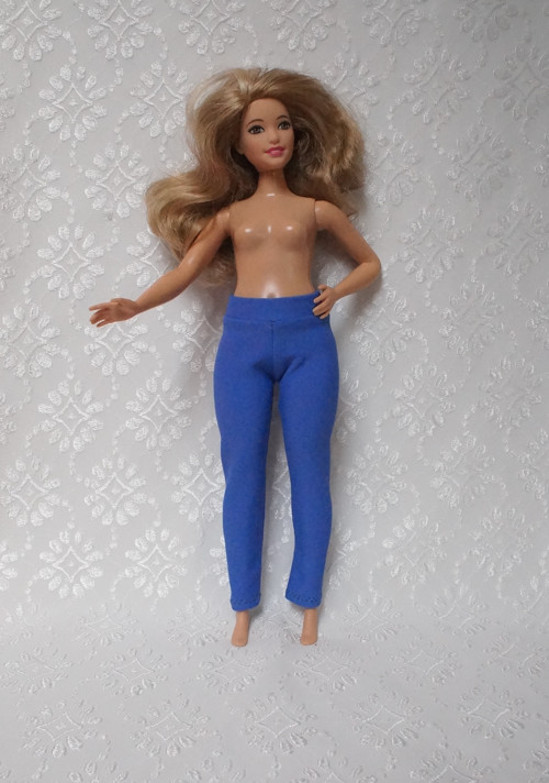 Kalhoty pro Barbie 2016 - curvy - baculku — foto 2