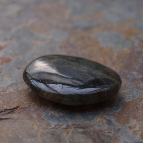 Labradorit, placka 32 x 26mm — foto 6