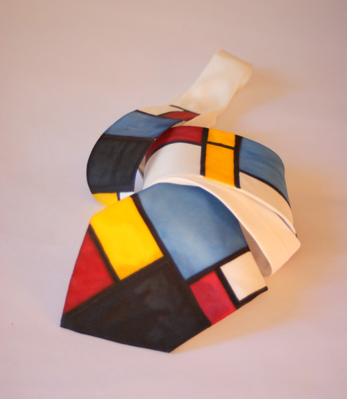 Pánská kravata - Piet Mondrian — foto 3