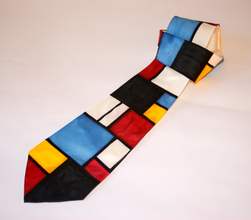 Pánská kravata - Piet Mondrian — foto 4
