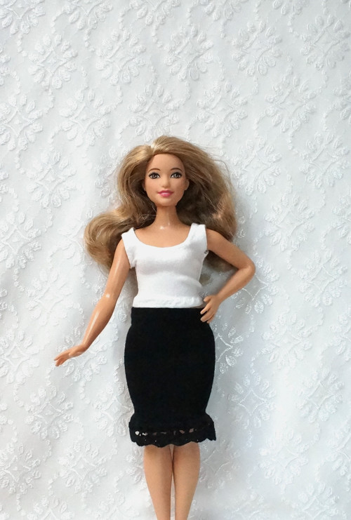 Sukně pro Barbie 2016 - curvy - baculku — foto 3