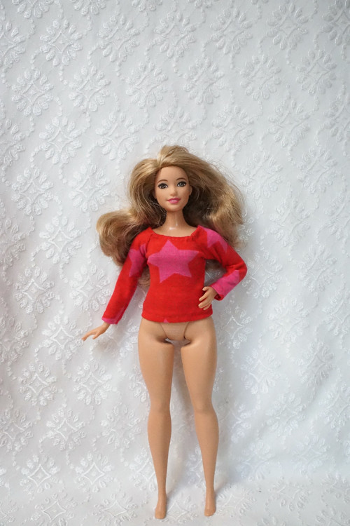 Tričko pro Barbie 2016 - curvy - baculku — foto 2