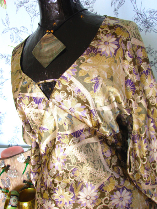 Jedinečné šaty ala kimono — foto 3