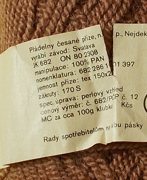 Pletací příze Perleta — foto 2