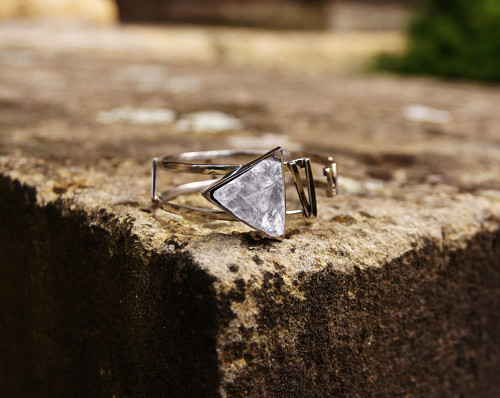 Nerezový náramek...." Crystal clear " — foto 4