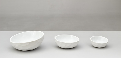 Figurate mísa, M - porcelán bílý , keramická miska — foto 2