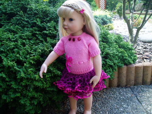 Šaty pletené pro Hannah — foto 5