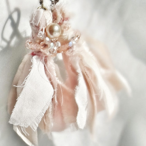 Silk romance - náušnice — foto 2