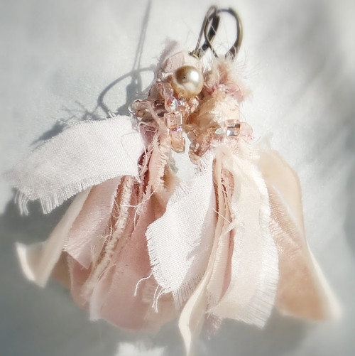 Silk romance - náušnice — foto 3