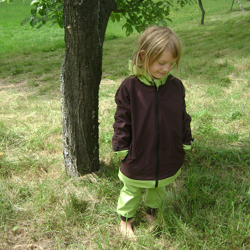 Rostoucí softshell. bundička 4.5-7 let na přání — foto 4