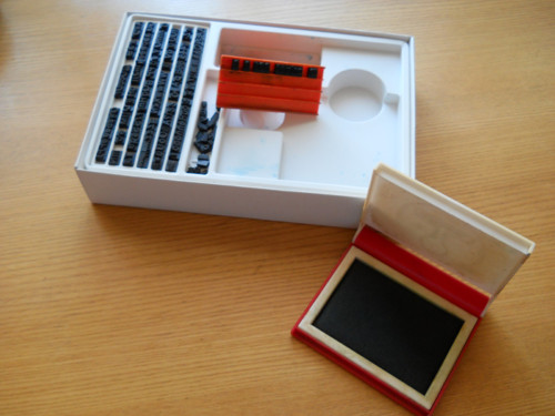 Razítkovací set — foto 4