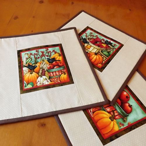 Podzimní prostírání - sada — foto 3