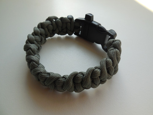 Paracord náramek pánský - Snake — foto 2