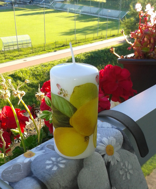 Svíčka s citrony III — foto 4