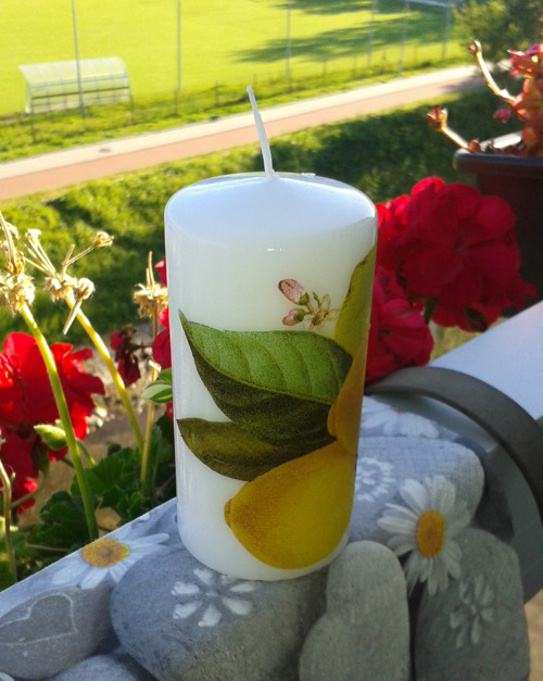 Svíčka s citrony III — foto 5